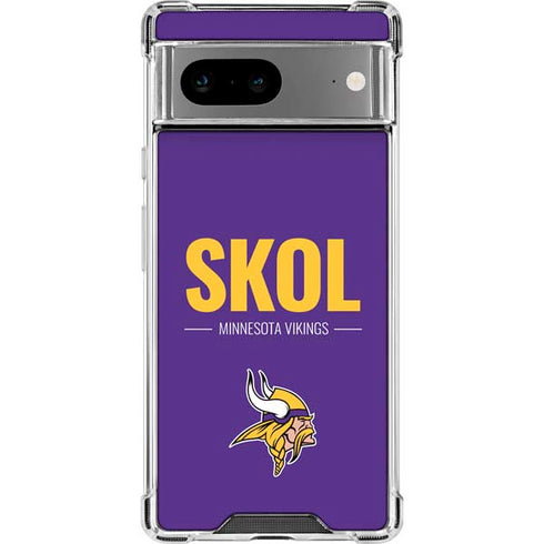 NFL Minnesota Vikings Team Motto Google Pixel 7a Clear Case